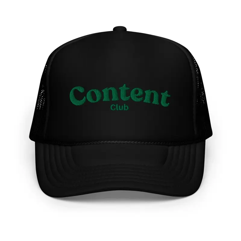 Content Club Trucker Hat